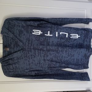 Elite Hooded Long Sleeve Tee